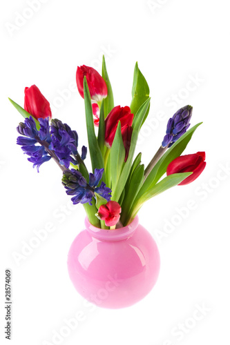 Colorful spring bouquet
