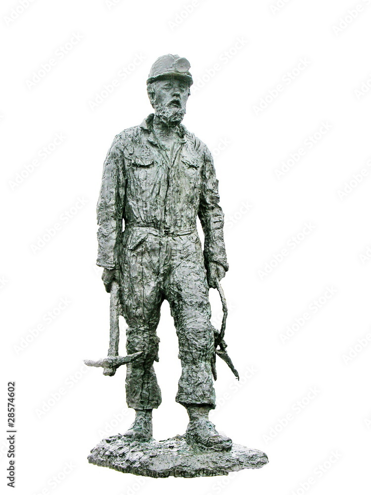 Miner Statue