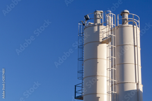 Fotografie Silos de ciment