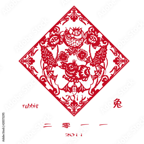 新年剪纸