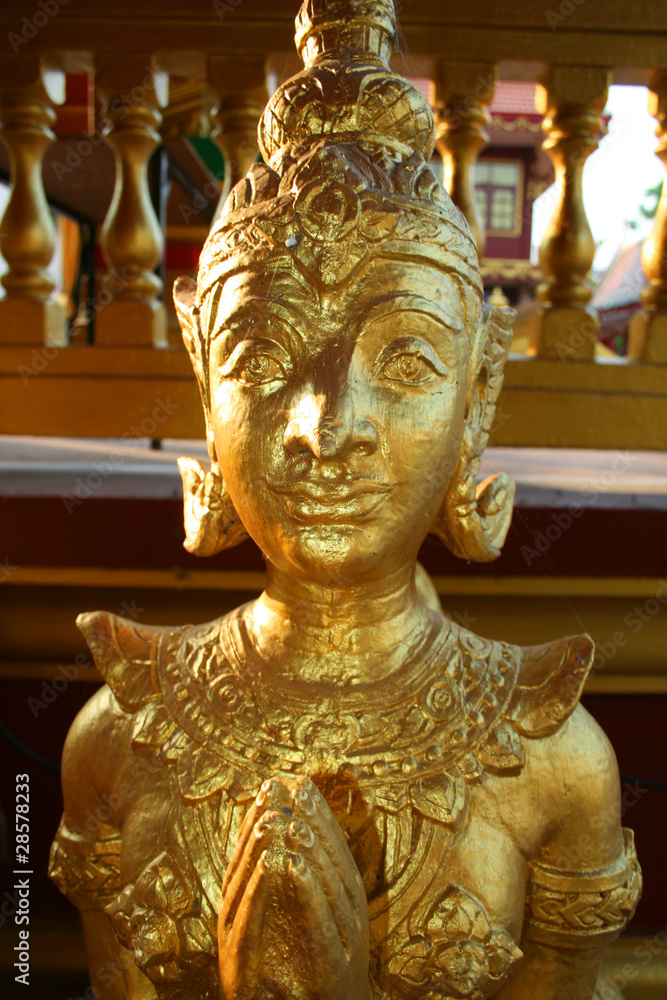 Angel statue in Thailand.