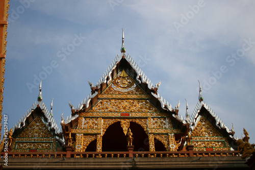 Roof temple in Bangkok.