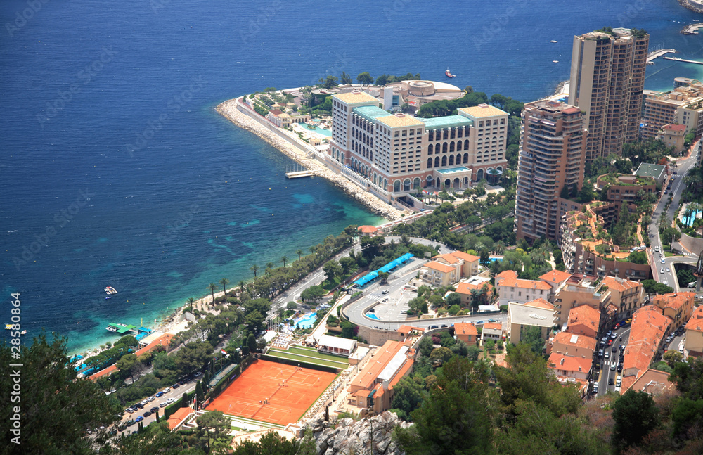 View of Monaco, Monte Carlo
