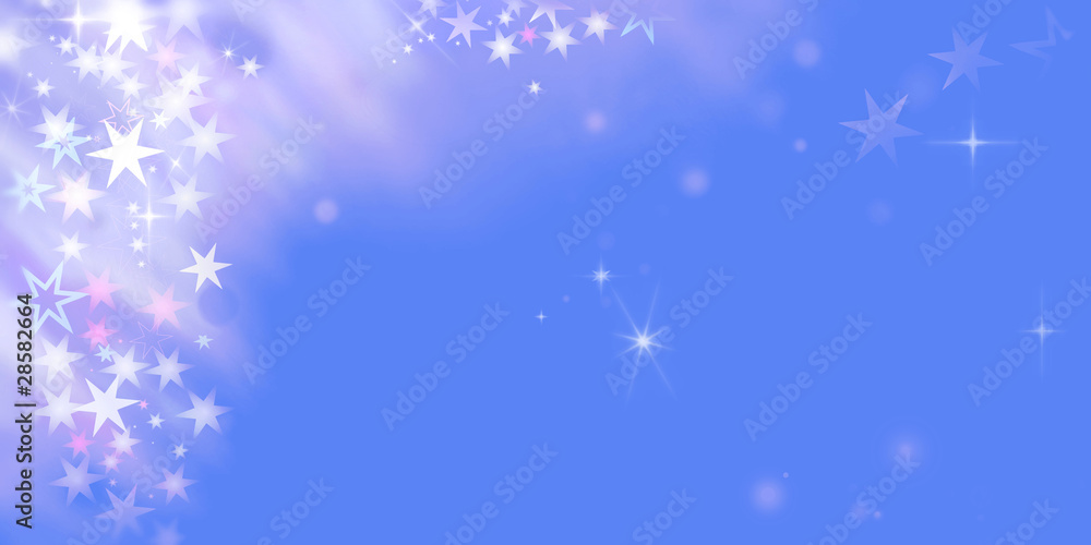 stars on blue stars on blue