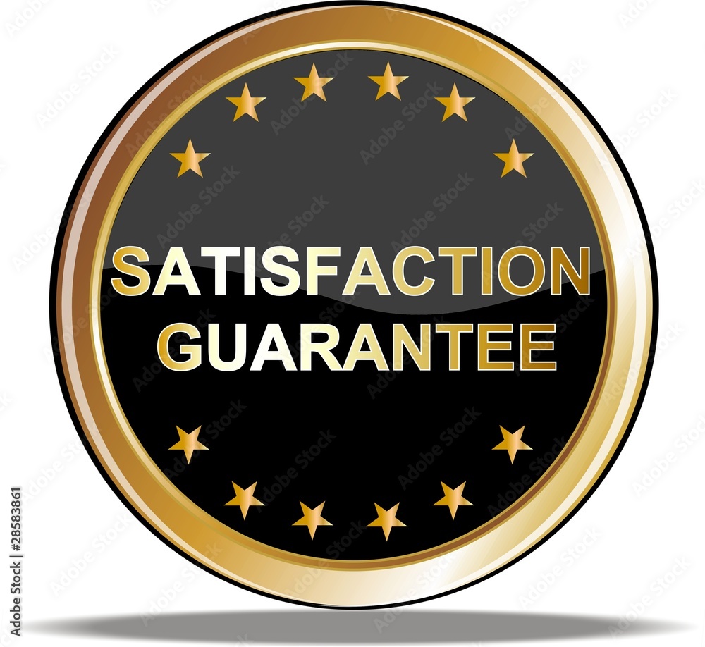 bouton satisfaction guarantee
