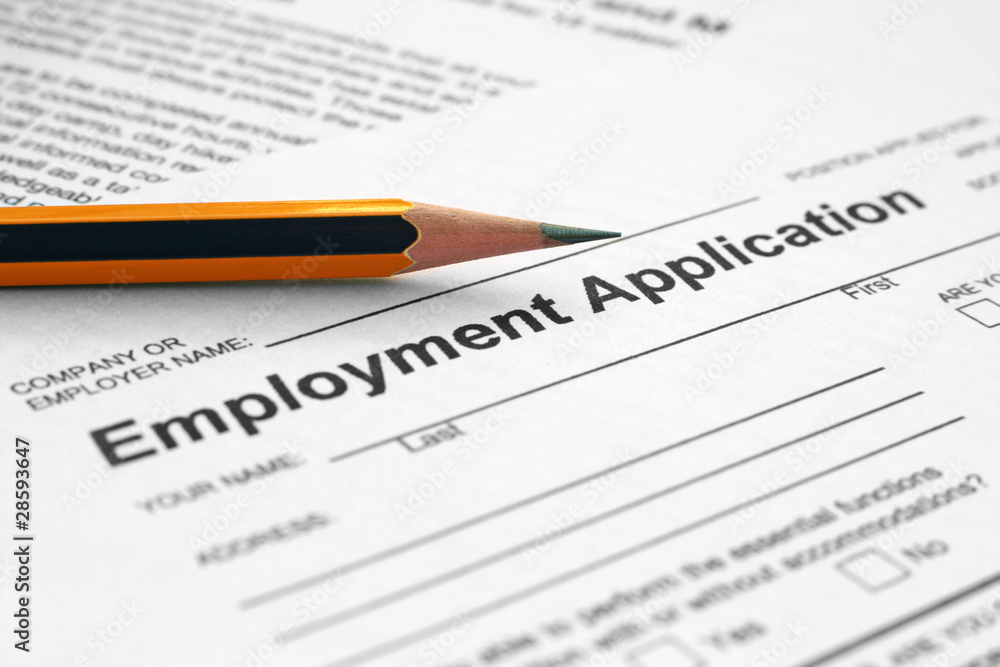 Employment application Employment application