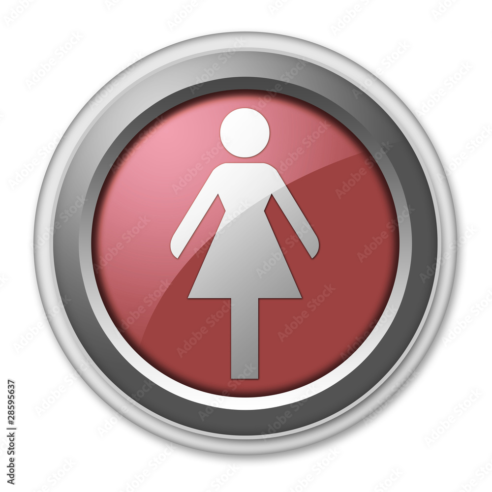 Red 3D Style Button Red 3D Style Button