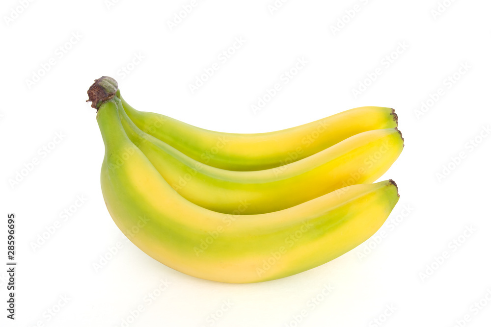 banana isolated on white background banana isolated on white background