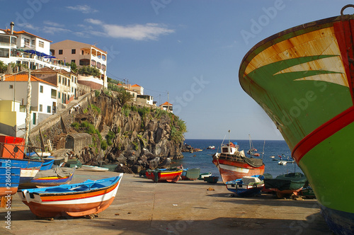 Madeira,puerto de Camara de lobos.