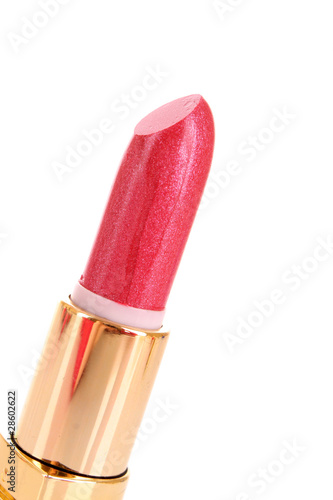 Lipstick isolated on white background