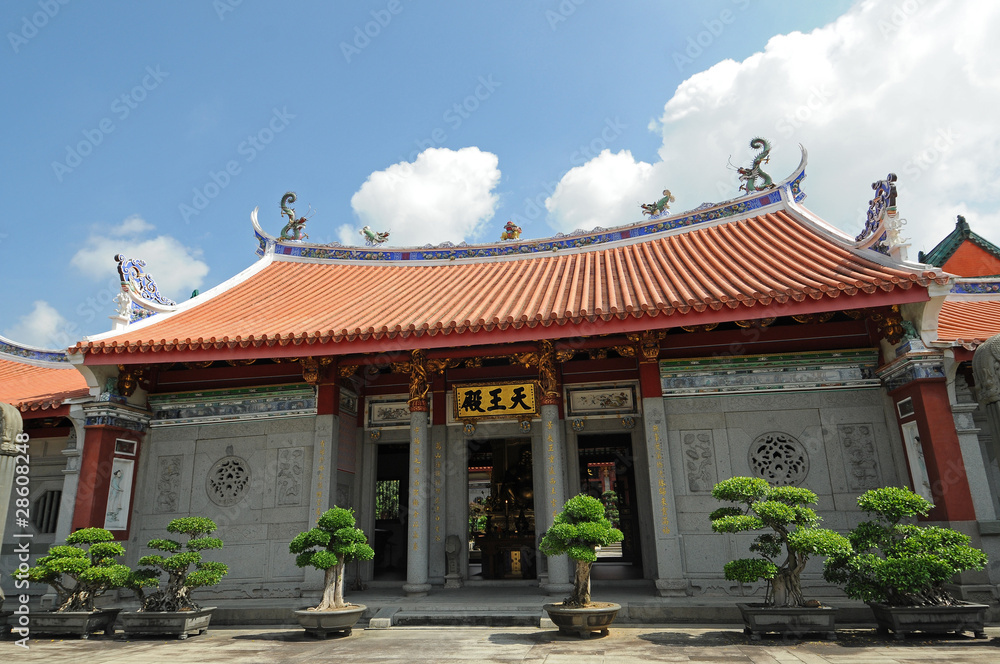 A Taoist Temple In Singapore