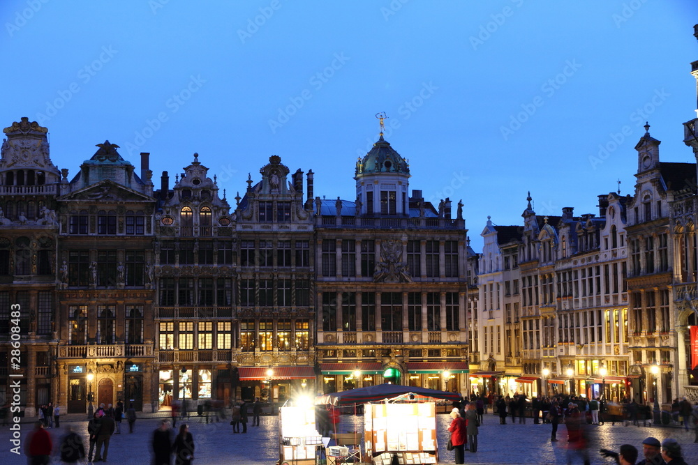 Grande Place Groote Markt Brussels Belgium Europe