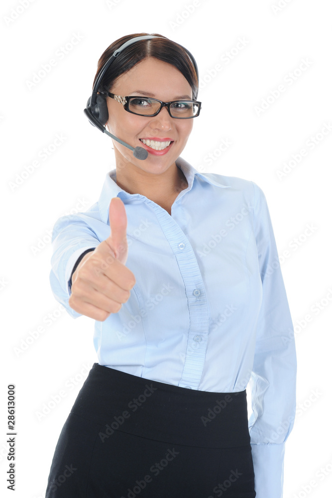 beautiful young woman in headphone beautiful young woman in headphone