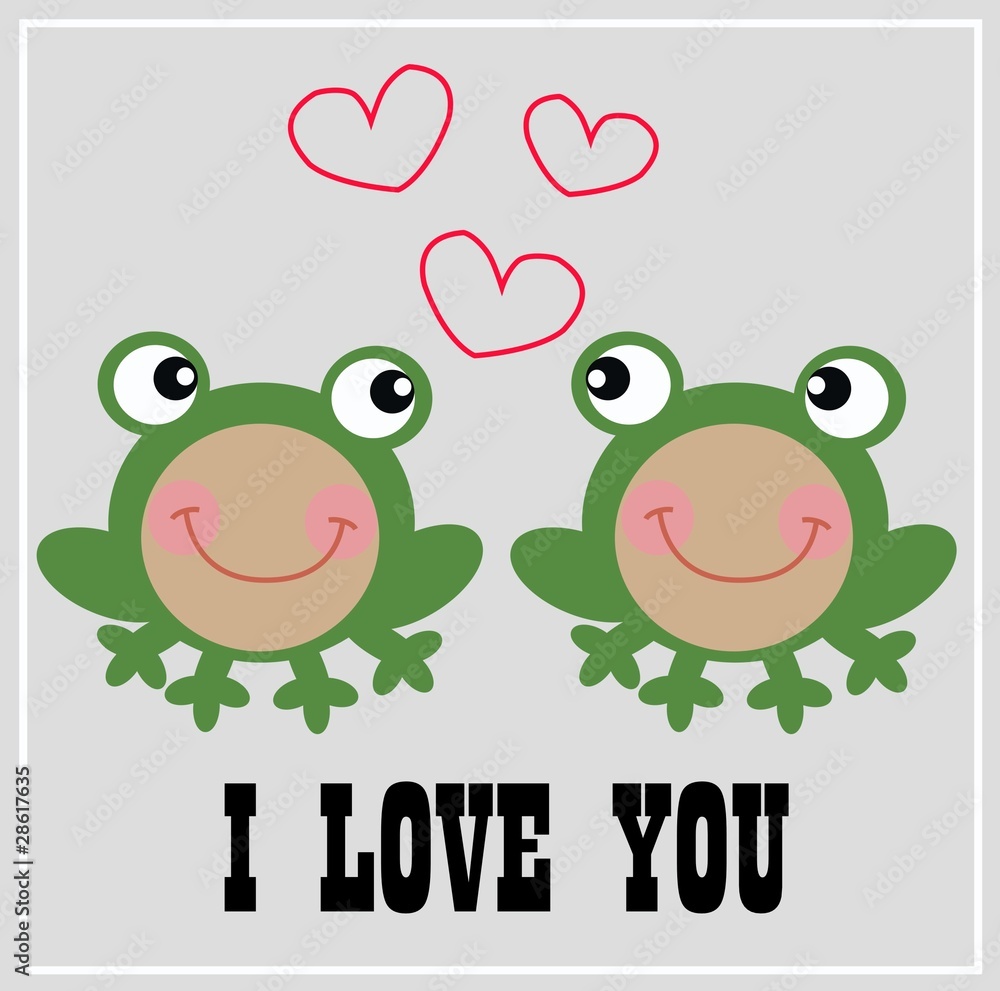 Fototapeta premium I love you