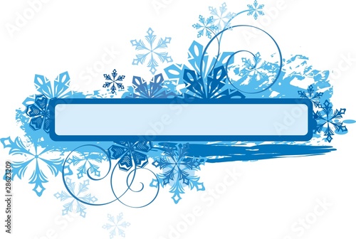 Ornamental Winter Background