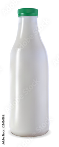 a milk bottle