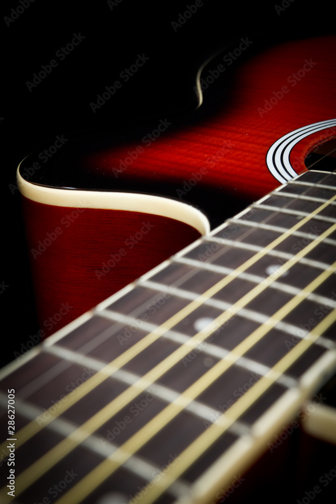 Obraz premium Guitarra electroacustica