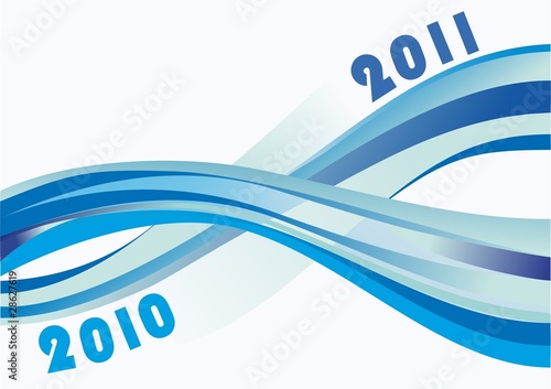 abstract image of Christmas and New Year