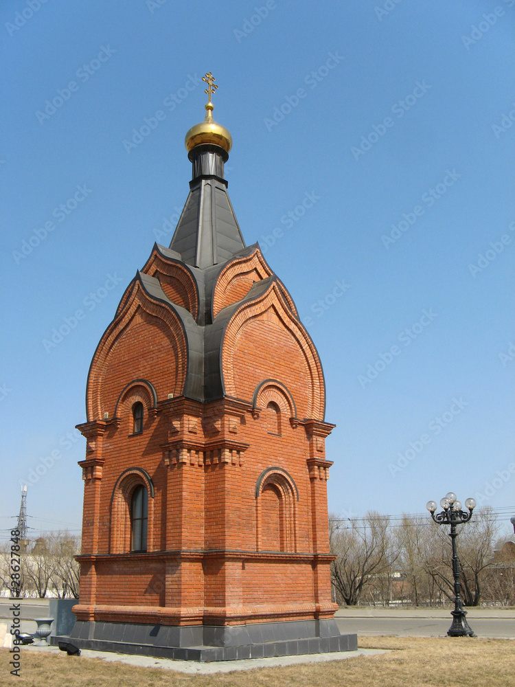 Chapel of st. Vladimir in Barnaul