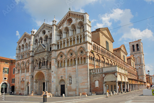 Italy Ferrara St George cathedral photo