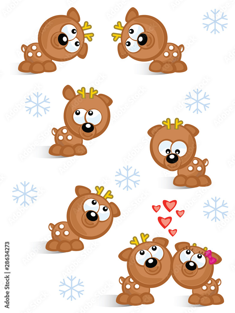 cristmas deers (set) cristmas deers (set)