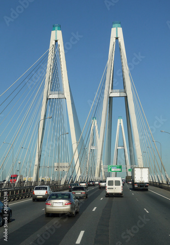 Brücke über die Newa