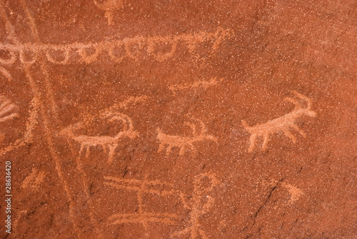 Valley of Fire's Petroglyph, Nevada