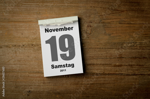 19 November