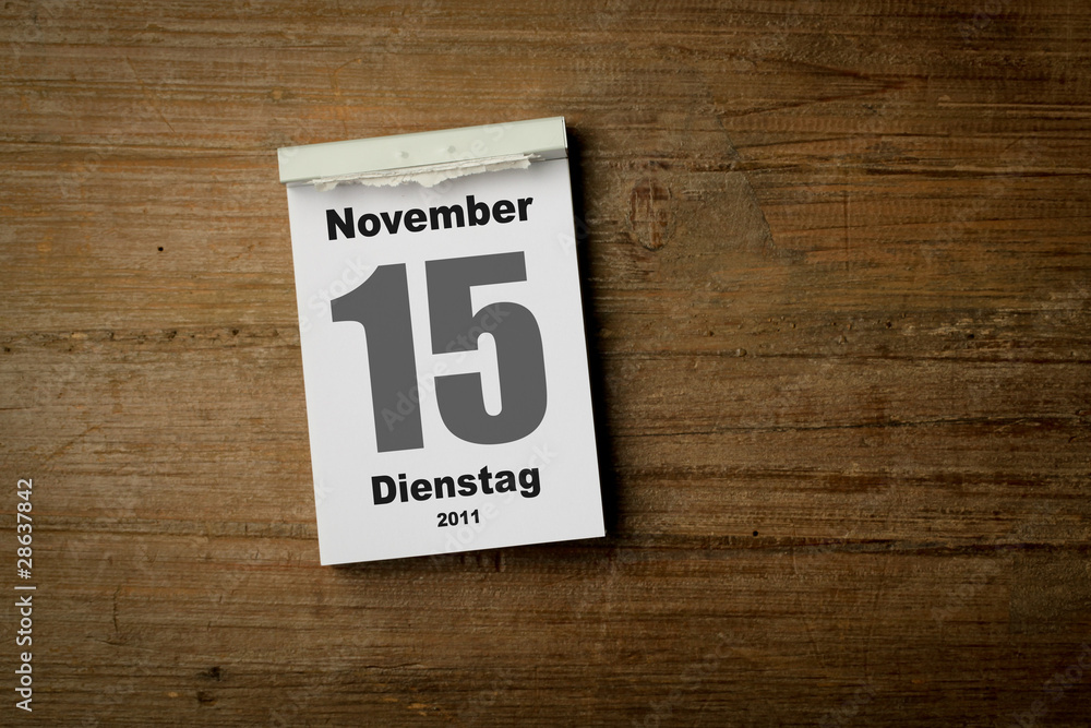 15 November 15 November
