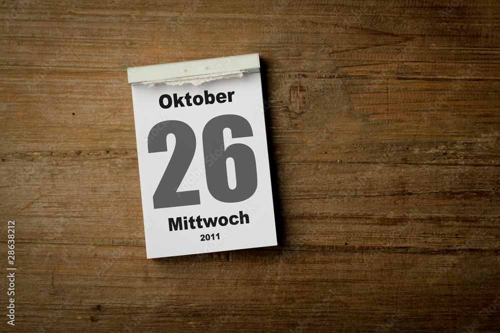 26 Oktober 26 Oktober