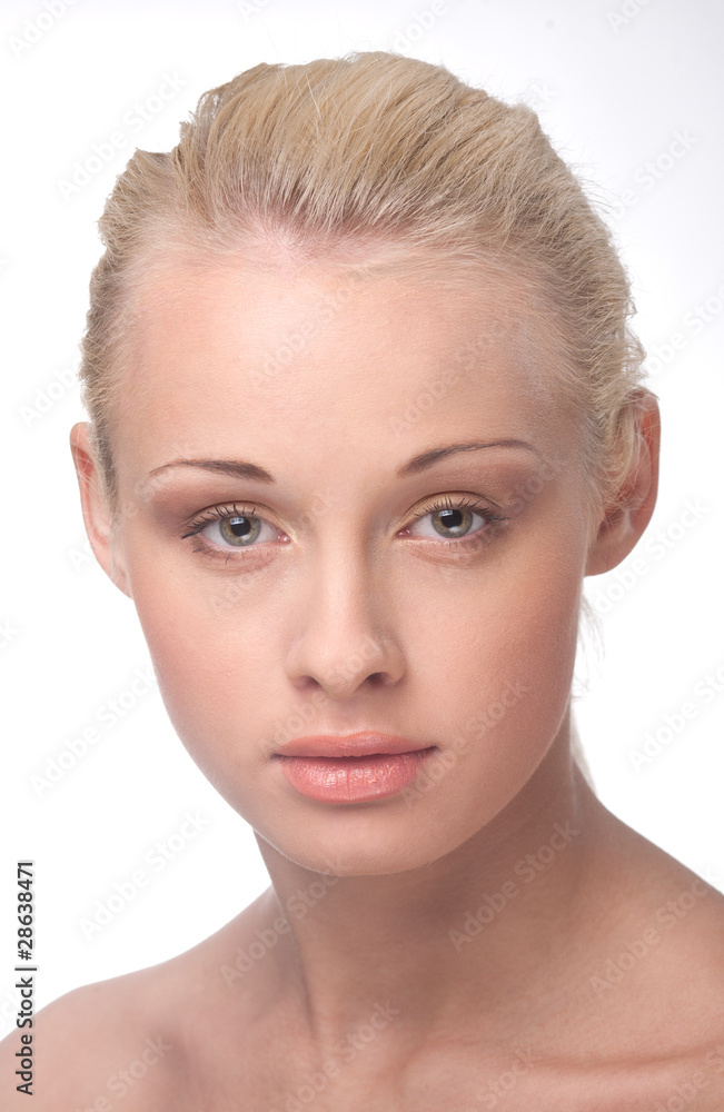 Portrait of beautiful young woman Portrait of beautiful young woman