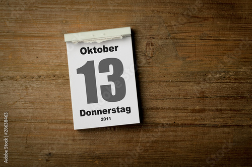 13 oktober