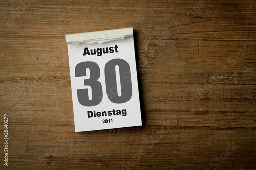 30 August
