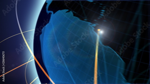 Global business concept . Rio, Brazil