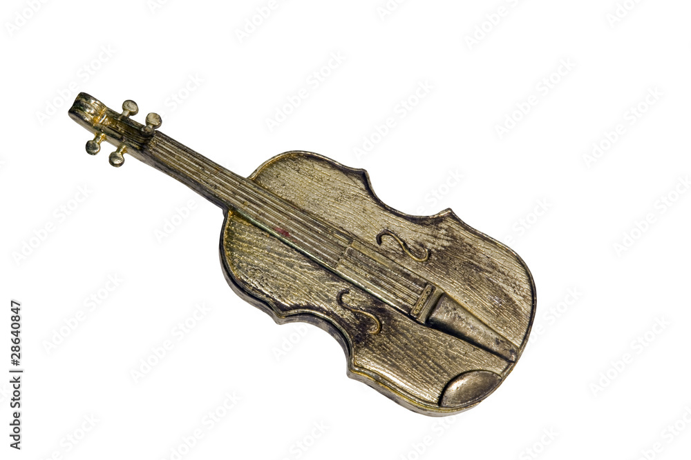 Obraz premium violin ornament isolated