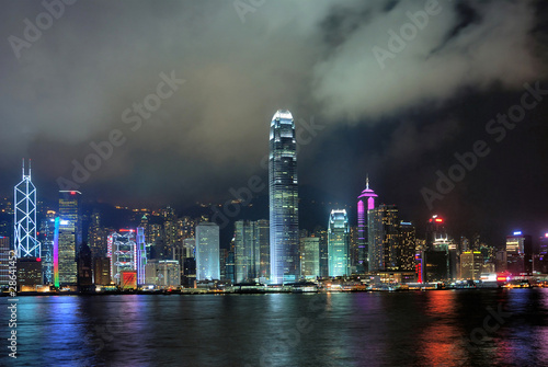 Wallpaper Mural China, Hong Kong night view Torontodigital.ca