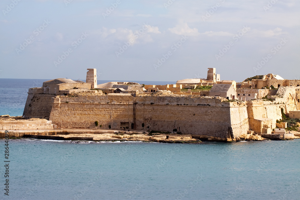 Ricasoli Fort and Grand Harbour
