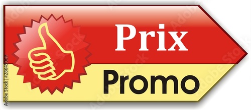panneau prix promo