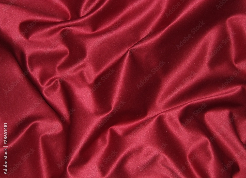 Fototapeta premium Roter Satin, Textur, Hintergrund