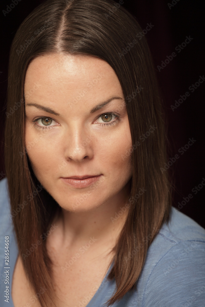 Headshot of a beautiful young woman Headshot of a beautiful young woman