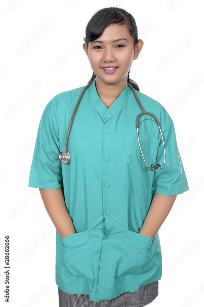 Surgeon Wearing Scrub Surgeon Wearing Scrub
