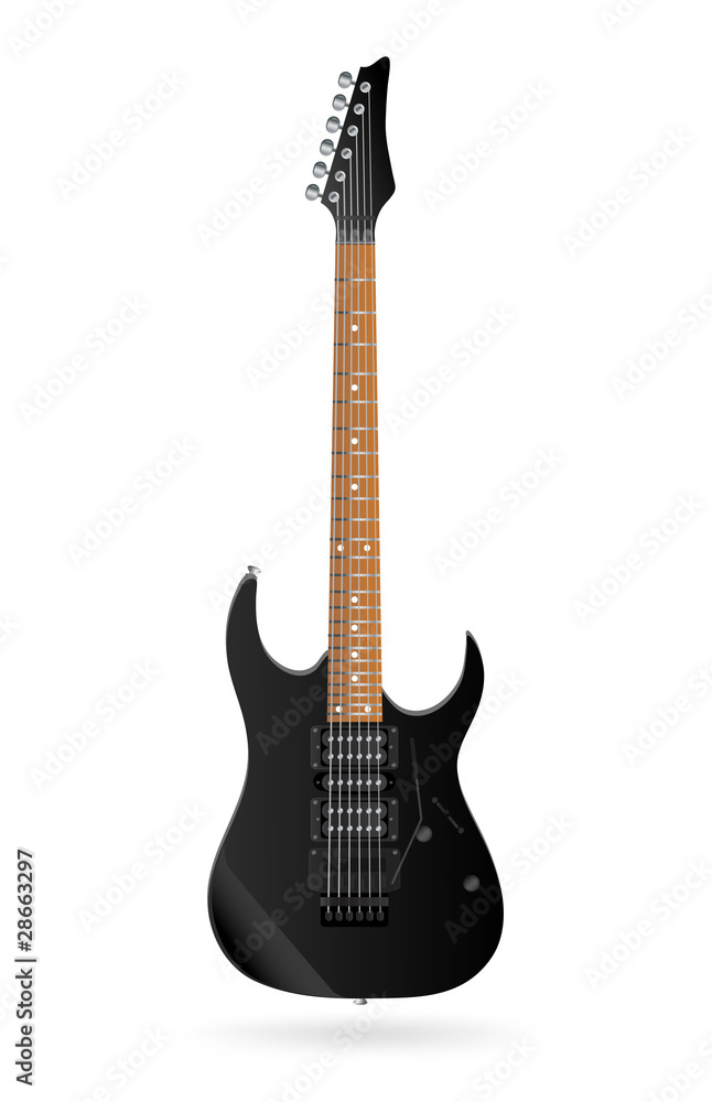 Naklejka premium electric guitar