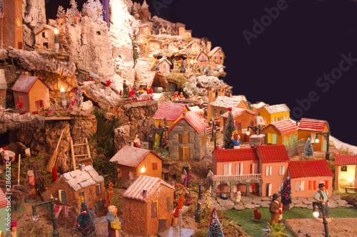 Fotografia creche de noel