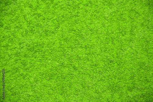 Grüner froteeähnlicher Stoff photo