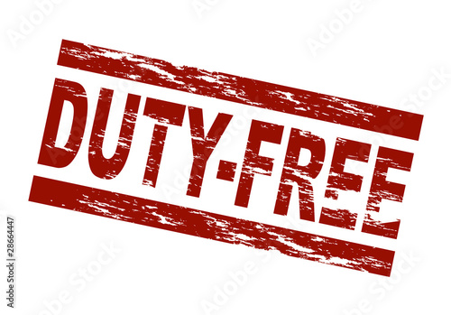 Duty-free / vektor