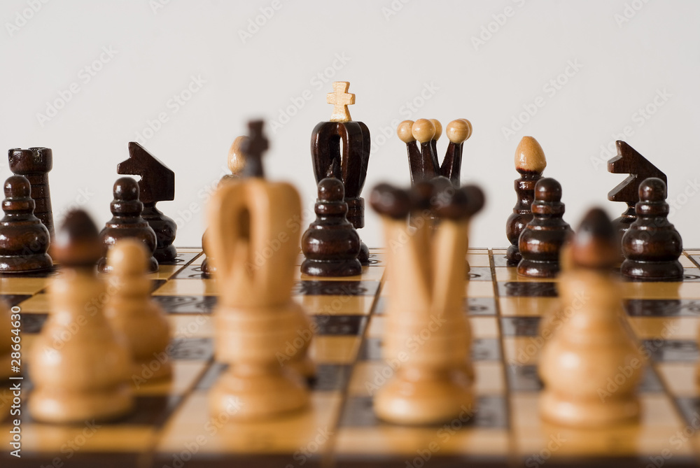 he is playing chess he is playing chess