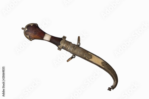 Canvastavla dagger traditional Moroccan