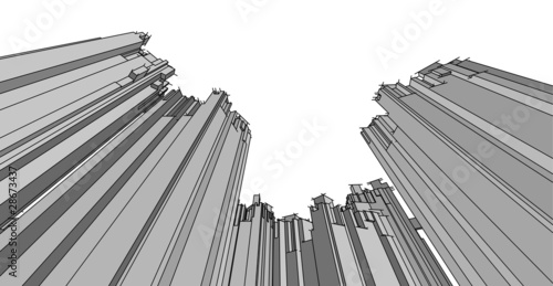 sketch of an abstract architecture