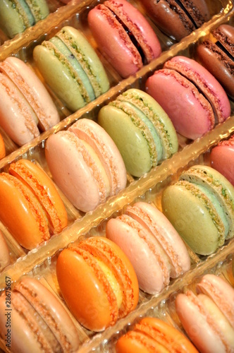 assortiment de macarons