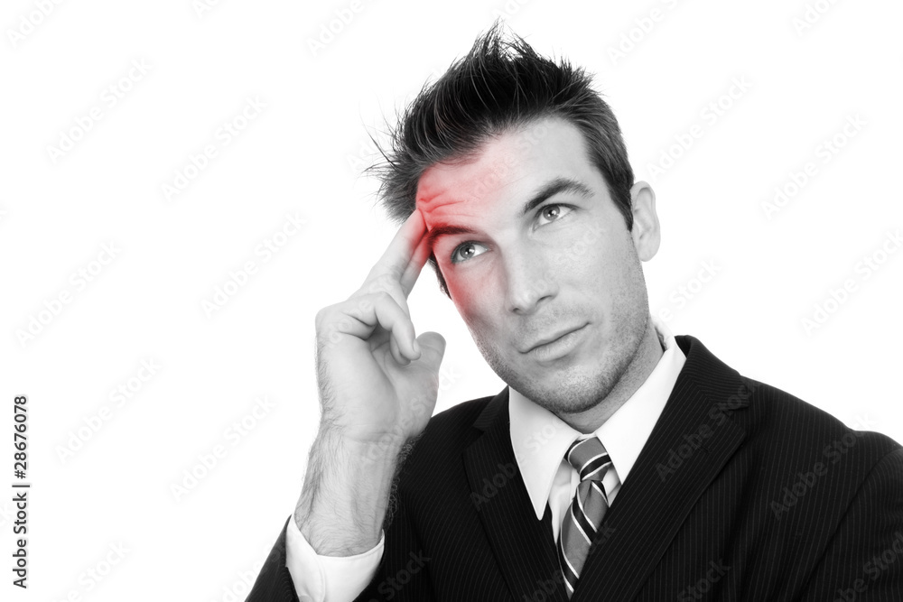 Man with Headache Man with Headache